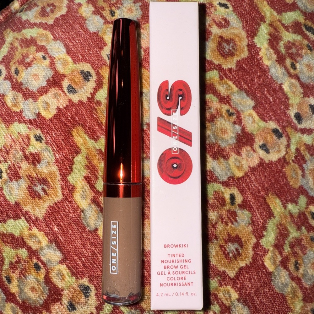 One Size Browkiki Tinted Nourishing Brow Gel #05 Auburn 0.14 Fl‎ Oz